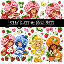Berry Sweet UV DTF Decal sheets 11 Designs available