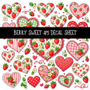 Berry Sweet UV DTF Decal sheets 11 Designs available
