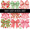 Berry Sweet UV DTF Decal sheets 11 Designs available