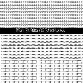 Best Friends OG Doodle Patchwork Set