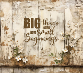 Big Things vinyl tumbler wraps