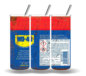 WD vinyl tumbler wraps 2 versions