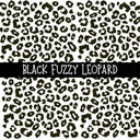 Fuzzy Leopard UV DTF Decal sheets 8 color Options