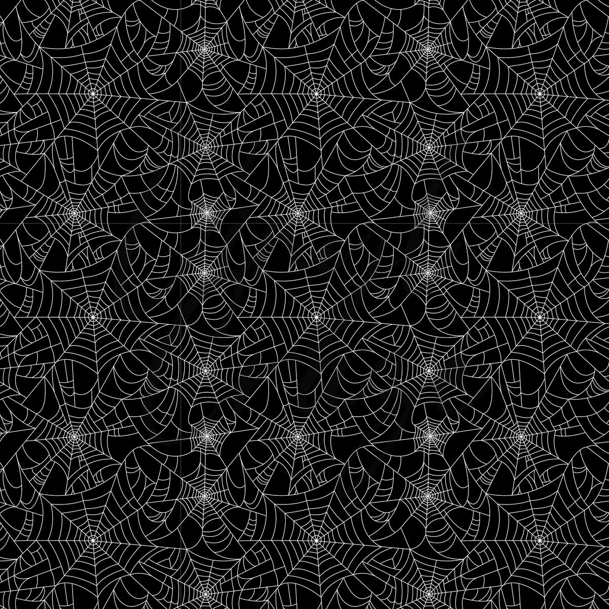 Black Spider Web - Adhesive Vinyl