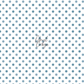 Blue Dots - Adhesive Vinyl