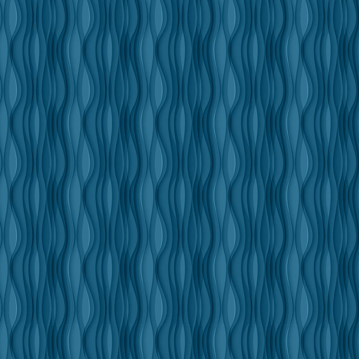 Blue Waves - Adhesive Vinyl