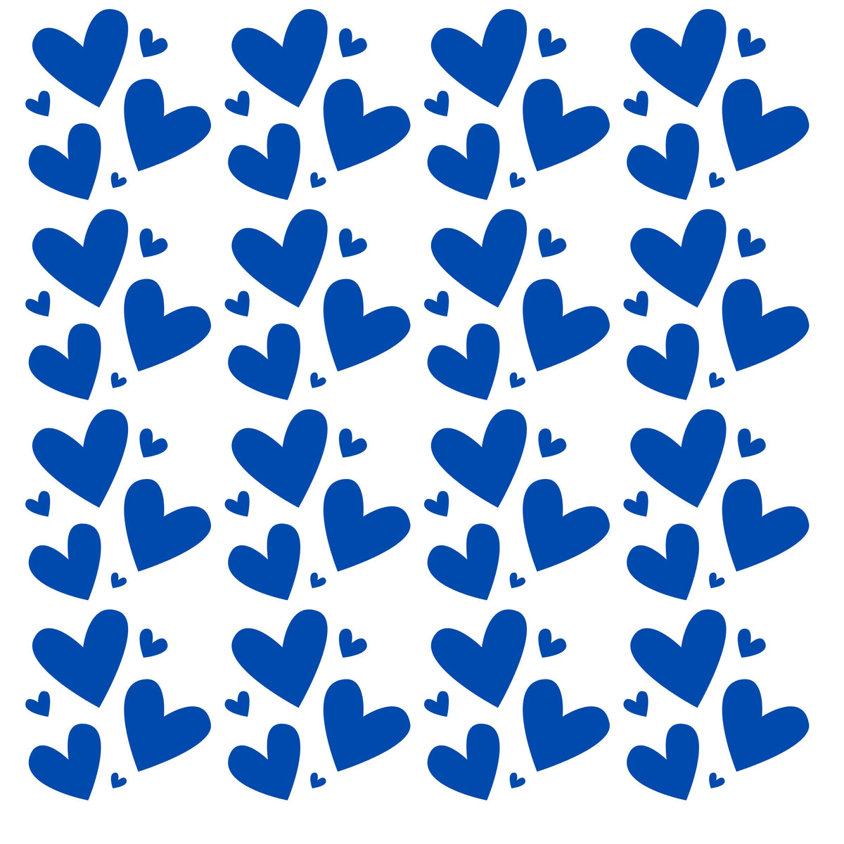Hearts in multiple sizes UV DTF Decal sheets- multiple color options