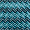 Blue And White Tangram - Adhesive Vinyl