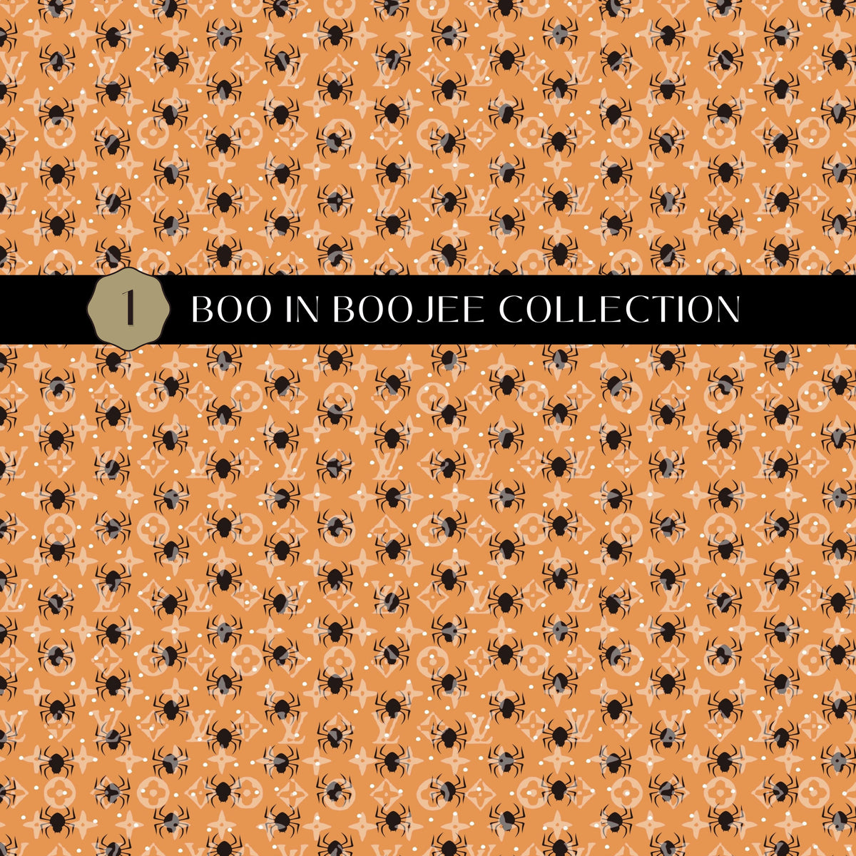 Boo in Boojee Collection 12x12 vinyl sheet 4 Designs