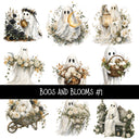 Boos and Blooms UV DTF Decal sheets 7 Designs available