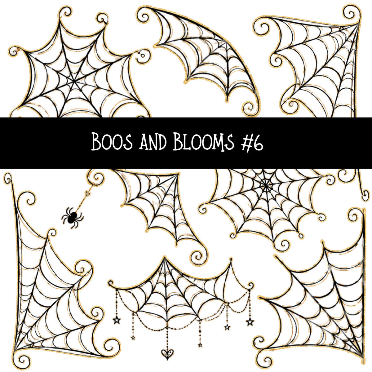 Boos and Blooms UV DTF Decal sheets 7 Designs available
