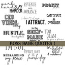 Boss babe Quotes UV DTF Decal Sheets 10 sheet Designs