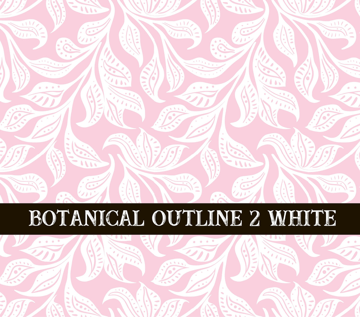 Botanical Outline #2 UV DTF Wrap