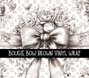 Bougie Bow vinyl tumbler wraps 4 designs