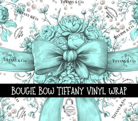 Bougie Bow vinyl tumbler wraps 4 designs