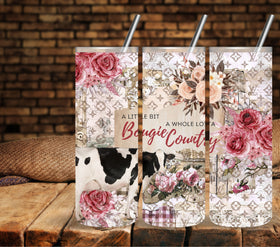 Bougie Country Vinyl tumbler wraps