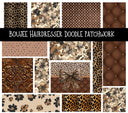 Boujee Hairdresser Doodle Patchwork Set