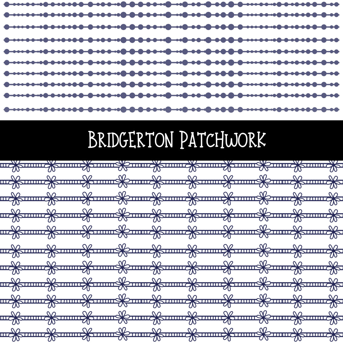 Bridgerton Doodle Patchwork Set