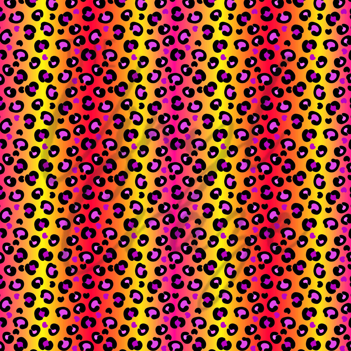 Bright Leopard Stripes Adhesive Vinyl