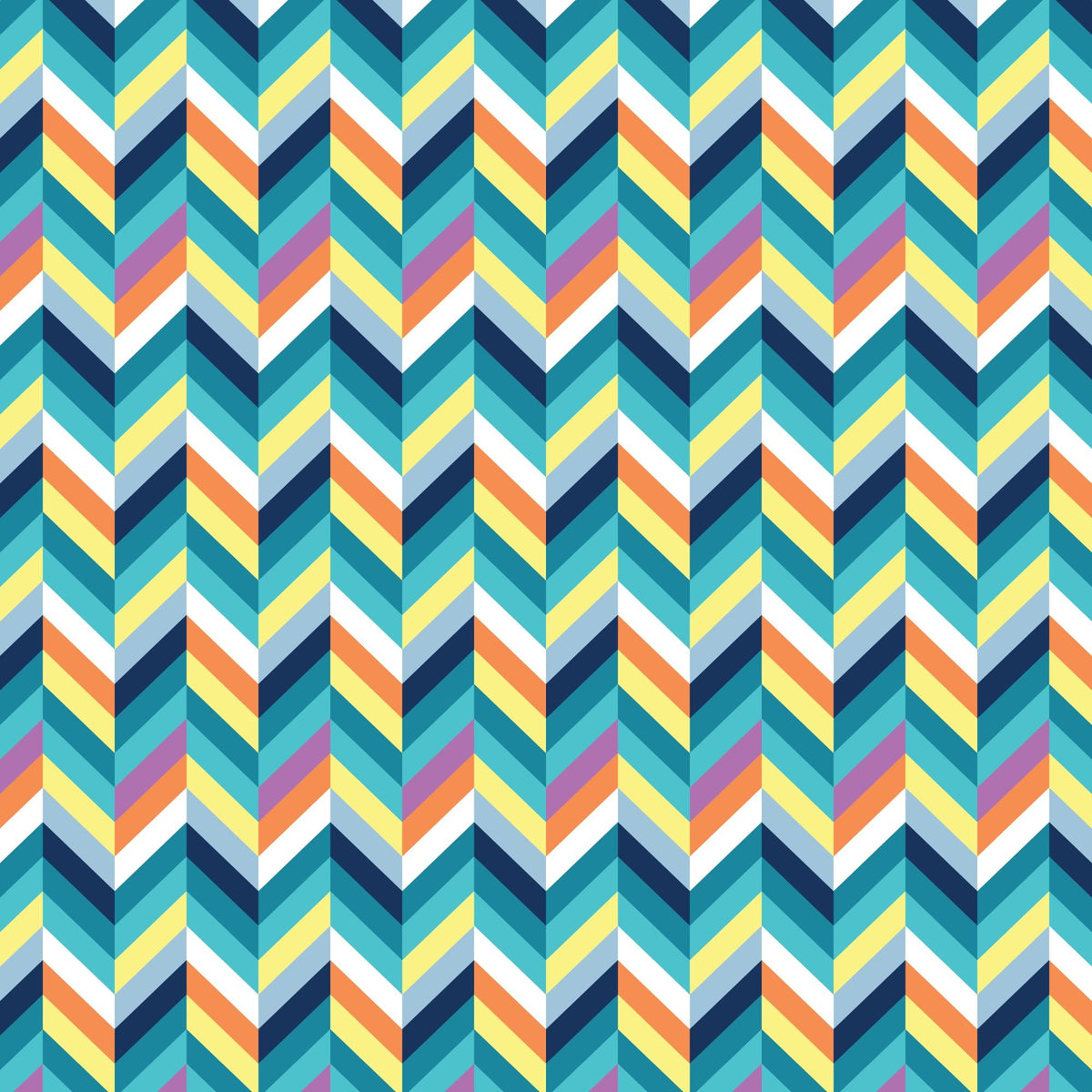 Bright Tangram - Adhesive Vinyl
