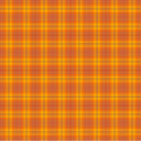 Bright Orange Plaid - Adhesive Vinyl