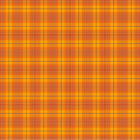 Bright Orange Plaid - Adhesive Vinyl