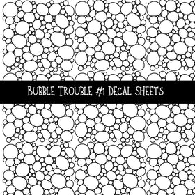 Bubble Trouble Element torn pages UV DTF Decal sheets 6 Designs available