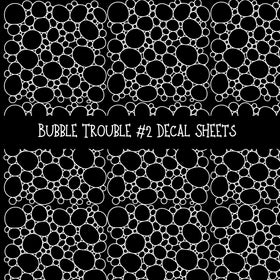 Bubble Trouble Element torn pages UV DTF Decal sheets 6 Designs available