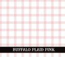 Buffalo Plaid UV DTF tumbler wraps 6 Colors transparent background