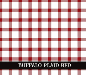 Buffalo Plaid UV DTF tumbler wraps 6 Colors transparent background