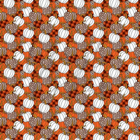 Buffalo Leopard Pumpkins - Adhesive Vinyl