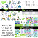 Bugs Life Doodle Patchwork Set