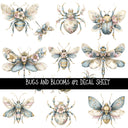 Bugs and Blooms UV DTF Decal sheets 4 design Options available