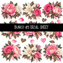 Bunco UV DTF Decal sheets 7 Designs available