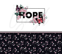 Butterfly Hope 20 oz Skinny Adhesive Vinyl Wrap