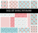 Buzz Off Doodle Patchwork Set