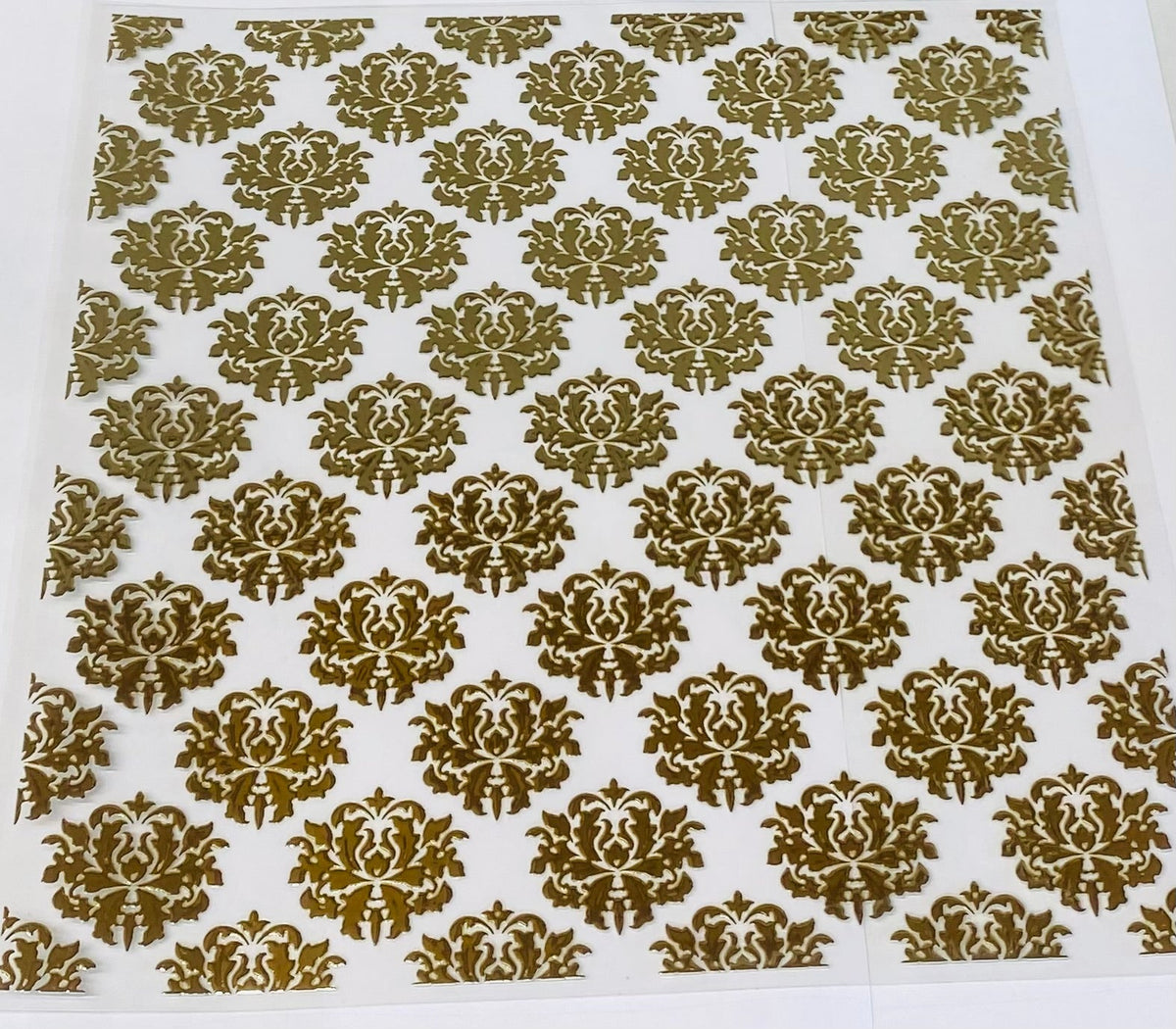 #172 Metallic Damask