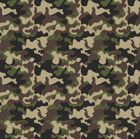 Green Camo - Adhesive Vinyl