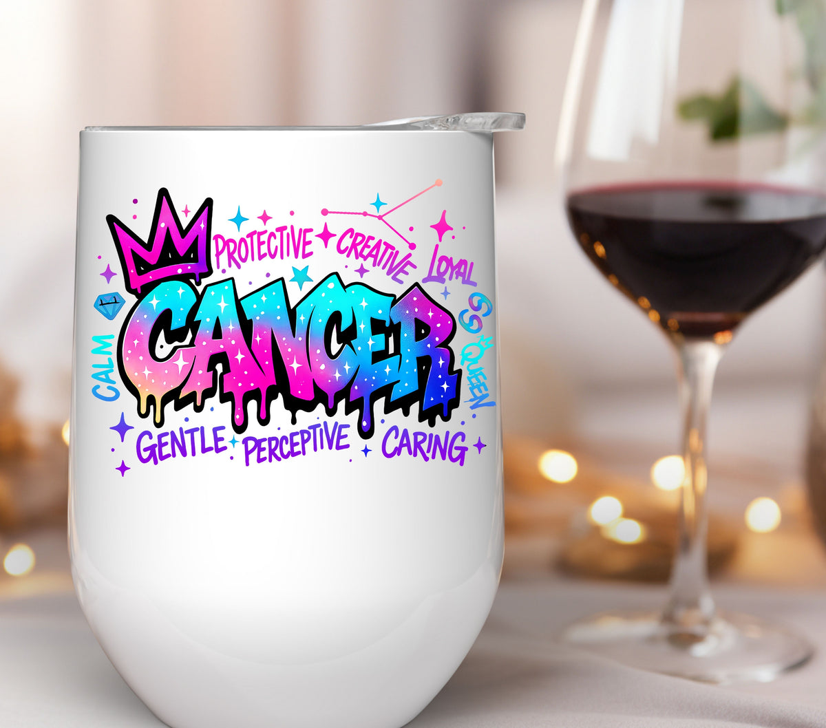 Graffiti Zodiac Signs UV DTF Decals- 12 Designs