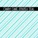 Candy Cane Stripes Decal sheets 4 colors available