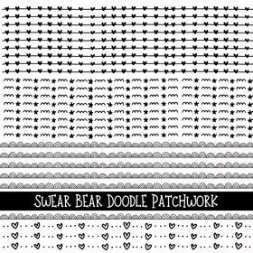 Care Bears Doodle Patchwork Set