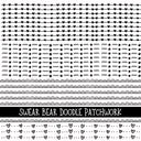 Swear Bears Doodle Patchwork Set
