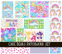 Care Bears Doodle Patchwork Set