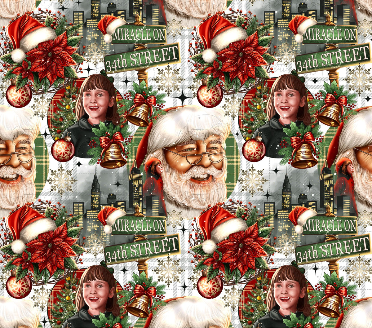 Miracle on 34th street 12x12 Vinyl sheet