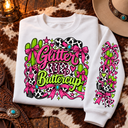 Glitter up buttercup DTF Transfers 2pc set