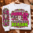 If I'm the problem Glitter might be the reason DTF Transfers 2pc set