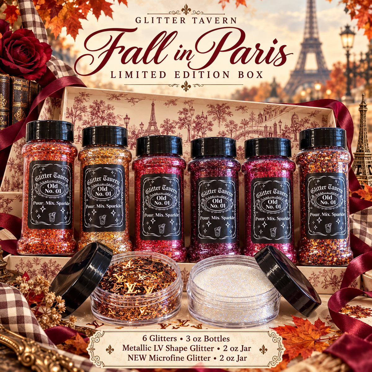 Limited Edition Fall Paris Box- No Discount Codes allowed for these and they must be ordered Separately