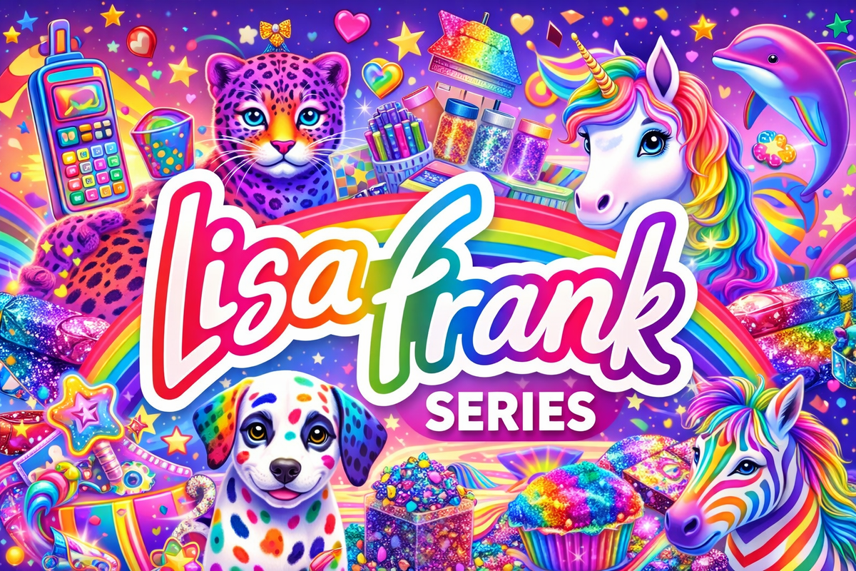 Lisa Frank Glitter Collection- 6 color options