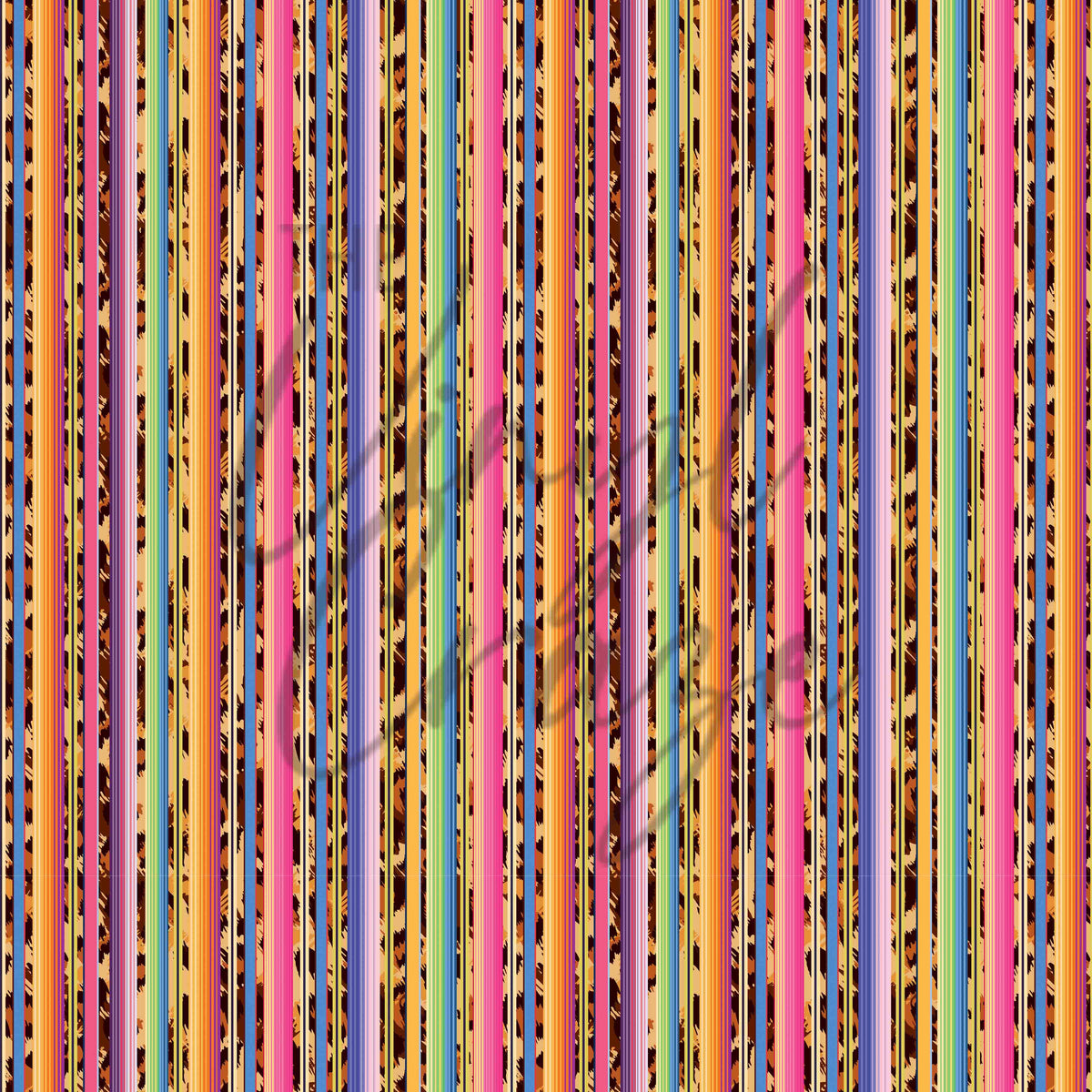 Cheetah Serape - Adhesive Vinyl