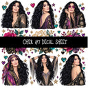 Cher UV DTF Decal sheets 12 Designs available